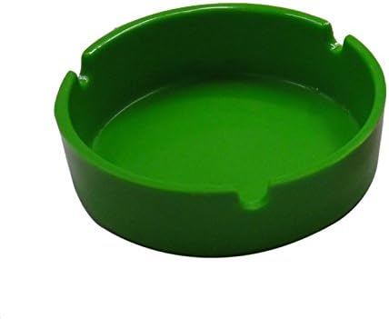 RFF-Family practical Round ashtray melamine resin bars KTV ,Green-MEIXI&amp;