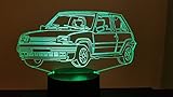renault r5 gt turbo for sale  RENAULT R5 GT Turbo, 3D-Lampe LED