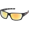 Harley-Davidson Men's Modern Rectangular Sunglasses, Black, 63-17-135, Black, 63-17-135