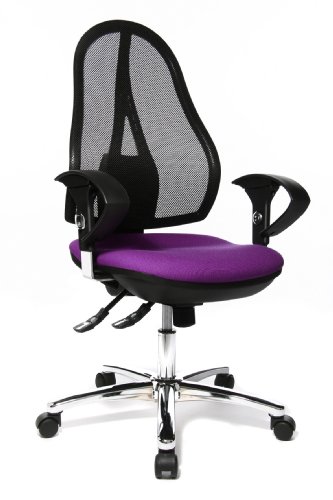 Topstar OP290UG03 Open Point SY Deluxe Chaise de Bureau Violet 48 x 48 x 111 cm