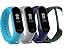 Produktbild Synapsic Xiaomi Mi Band 3 & 4 Armband 4er Set I Ersatzbänder I Uhrenarmband I für Mi Band 3 & 4 I verstellbar & Soft (Color 2)