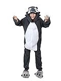 MissFox Kigurumi Pyjama Erwachsene Anime Cosplay Halloween Kostüm Kleidung Wolf L