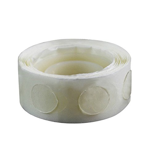 2 Rollen klar spurlos doppelseitiges Klebeband Klebstoff Dot Ballon Artware Geschenk Wickeln Klebepunkt - 2