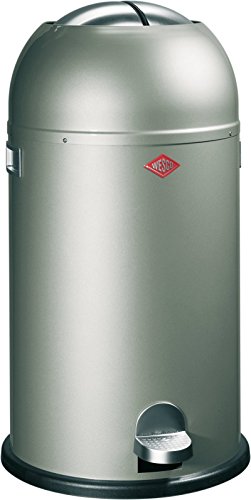 Wesco 184 631-03 Abfallsammler Kickmaster neusilber