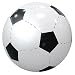 Produktbild XXL Wasserball Groß "Fußball" Riesen Strandball Ø 80cm Aufblasbar Beachball Soccer-Design