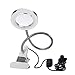 Produktbild B Blesiya Hochwertige Lupenleuchte Lupenlampe Kosmetik Lupe Lampe Vergrößerung Tischleuchte mit standfuß