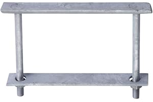 Poignée de trappe zinguée - 160 mm - Bourg Industries