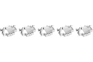 Pack of 5 X Hager JK01B Blank Inserts for Hager Consumer Unit - 1 Module 1 Way