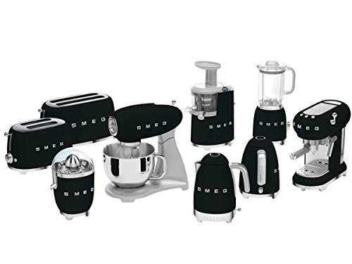 Smeg ECF01BLEU Espresso-Kaffeemaschine Schwarz Espresso-Automat Kaffee-Maschine - 8