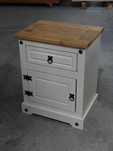 Mercers Furniture Corona Topf Schrank, Holz, Creme/Kiefer antik - 