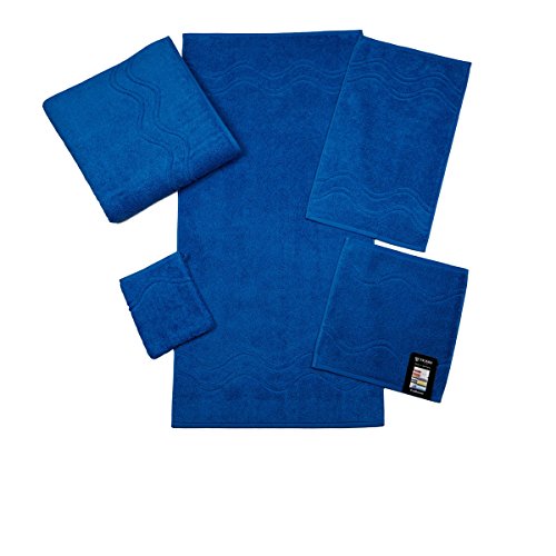 Preisvergleich Produktbild Cashmere, Frottier-Handtuch-50x100 cm, Uni, Ozean