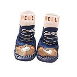 Vovotrade® Baby Boys Girls Kids Cute Cartoon Toddler Anti-slip Sock Shoes Boots Slipper Socks Age 0-6 18 24 months (18-24 months)