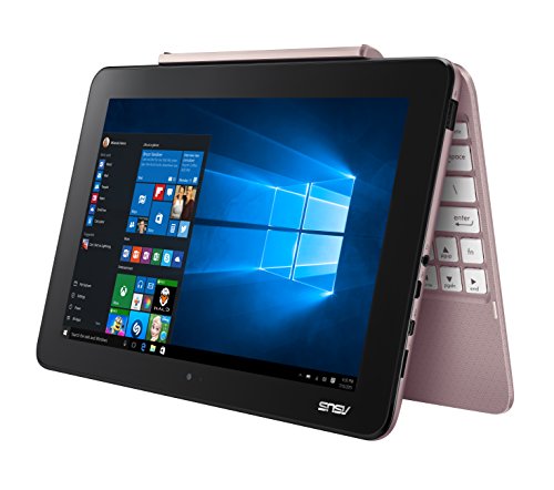 ASUS Transformer Book T101HA-GR002T  90NB0BK3-M00240  - 10 1  Pink Laptop Tablet Intel Atom x5-Z8350  1 44GHz   1 92GHz Turbo Quad Core Processor  2GB