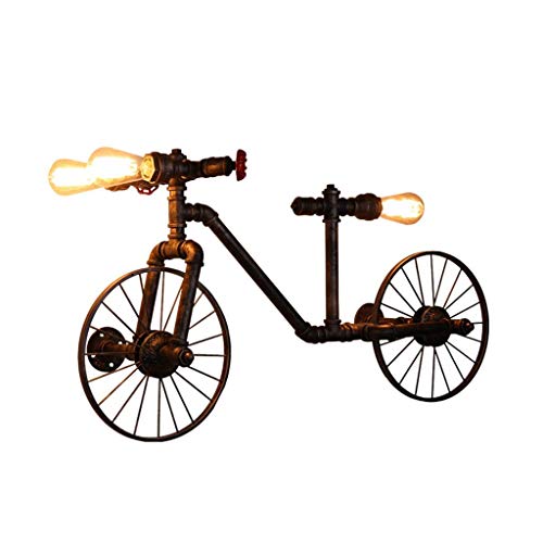 Preisvergleich Produktbild Mingcong Fahrradwandschlauchlampe Der Amerikanischen Retro- Eisenwandleuchte Caférestaurantbar Kreative - Wandbüro des Innenministeriums Kreative