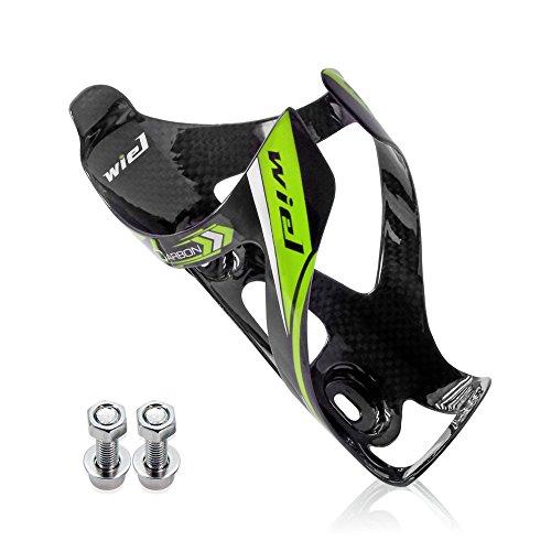 MakeTheOne Carbon Fiber Fahrradflaschenhalter Trinkflaschenhalter Lightweight Wasserflaschenhalter Hochwertig Halterung Flasche Fahrrad für Fahrrad MTB & Road