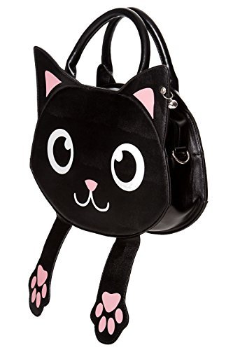 BannedApparel Bag of Tricks Kitty Cat Paws Detachable Strap Handbag