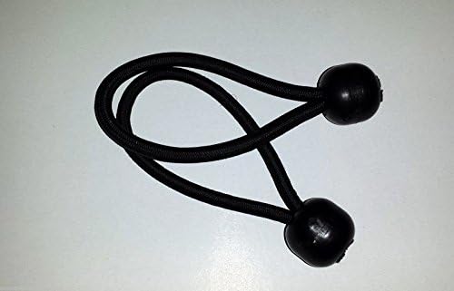 Flagseller Flag bungees Pack of 6 pairs (12) 100mm in black exclusive to Autocamp