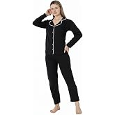 Sude HOMEWEAR BAYAN G&ouml;mlek Uzun Kol Siyah Pijama Takımı