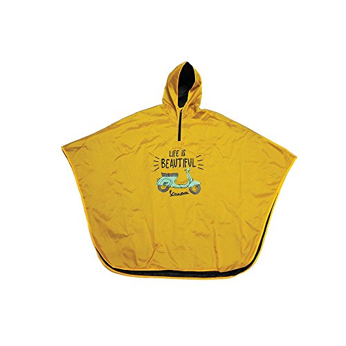 Preisvergleich Produktbild Regenponcho Vespa Primavera LIFE IS BEAUTIFUL Kinder