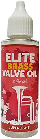 Elite Brass Valve Oil - Superlight. Superlight Viscosity Oil for Wind Instruments