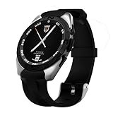 Bluetooth Handgelenkriemen Fitness Smart Watch/Armbanduhr Display Halterung/sportlicher Style Smart Watch, Armbanduhr Automatische G5E Fitness Tracker – glodsmart Armbanduhr Sport Uhr mit Herzfrequenz Monitor