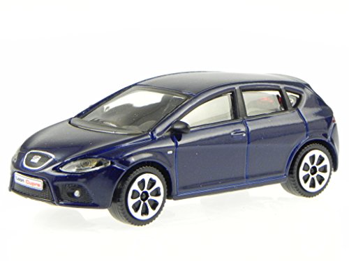Preisvergleich Produktbild Seat Leon Cupra 2009 blau Modellauto 30213 Bburago 1:43