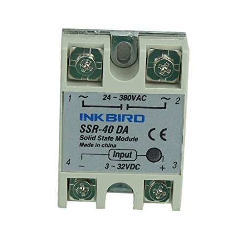 Inkbird 100-240V ITC-106VH Digital PID Temperaturregler Thermostat für Bierbrauen, PT100 Temperatursensor, K Thermoelement Sensor, 25DA SSR Halbleiterrelais, 40A SSR (ITC-106VH+K Sensor+40A SSR) - 7