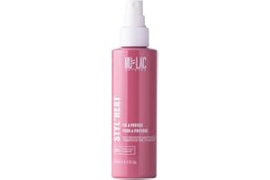 MULAC | STYL'HEAT - Spray Capelli Termoprotettore Styling, Previene la Formazione di Doppie Punte e Rotture, Facilita la Piega, Fissa lo Styling e Contrasta il Crespo, Vegan, 150ml