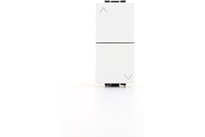 LEGRAND Bticino SN4037F Pulsante Doppio, Bianco [versione per il professionista]