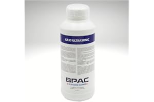 BPAC GA33 1 L Nettoyant Ultrason Dégraissant Universel Alcalin - Nettoyage Ultrason Tous Matériaux - Produit Ultrason Fabriqué en France - 1 L - Economique : dilution de 2 à 5%