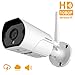 Price comparison product image IP Camera Anpviz Wifi 1080P HD wireless security bullet indoor&outdoor waterproof camera,Two-way audio, support 128 Micro SD card (not included) come with DC12V 2A 2m power adapter