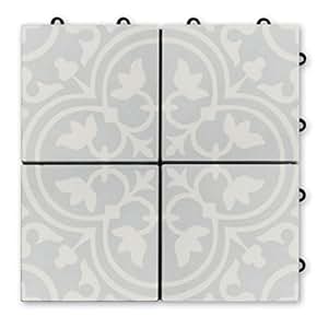 Design Terrassenfliesen Antique | Zementfliesen mit prachtvollen