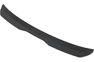 HIPATU Auto Spoiler per Bagagliaio Posteriore per BMW 3 Series F31 Touring 2012-2019, ABS Spoiler Posteriori Alettone, Auto Spoiler sul Tetto Posteriore Kit Labbra,C/Black