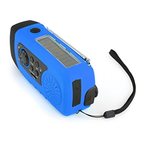 OUTAD Outdoor Multifunktionsgerät: Radio, Taschenlampe, MP3-Player wiederaufladbar und wasserdicht - 3