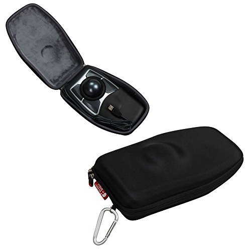 Für Kensington Expert Wireless/Wired Trackball Mouse Maus K72359WW/K64325Travel EVA Tasche Schutz hülle Etui Tragetasche Beutel Compact Größen von Hermitshell - 4