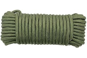 ESPRAL Dia.6mm Paracord Cordino Cordino Sopravvivenza Corda per Paracadute Un Nucleo Solido per Campeggio all'aperto Corda per Arrampicata Escursionismo Braccialetto Fai da Te