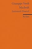 Macbeth: Ital./Dt by Giuseppe Verdi