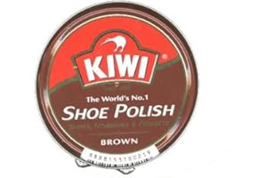 SMARTRICH Kiwi Wax Shoe Polish Shines Norishes Protect Brown
