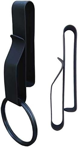 Zak Tool Zt-52 Low Profile Key Ring Clip, 2-Pack Black