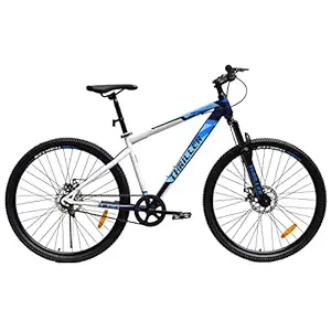 THRILLER Cycle 27.5 Inches with Dual Disc Brake, Front Steel Suspension, Single Speed Unisex Cycle (12+ Years) I Frame Size: 18