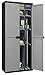 Produktbild Keter Schrank von Kunststoff 4 Fachböden 68 x 38 x 163 cm Farbe: Grau