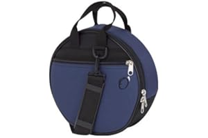 Ortola - Funda Pandereta 32X9 C.B. Bicolor, Negro Azul