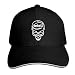 Produktbild LUXNG Herren Baseballkappe Intel Totenkopf, verstellbar, Schwarz
