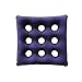 Produktbild SQINAA Luft-sitzkissen,Aufblasbare Sitz Luftkissen für Rollstuhl Bürostuhl Car seat Kissen Steißbein und ischias-Schmerz-entlastung(Dunkelblau) -B 48x48cm(19x19inch)