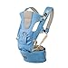 Produktbild KINGDUO 7 in 1 Verstellbarem Baby-Kinder Schlingen Träger Atmungsaktive Ergonomische Wickel Rucksack Baby Träger-Blau