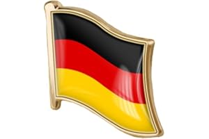 Germany Flag Pin Badge Metal Pin Brooch Flag of Germany Metal Pin National Badge, AOTEMAN