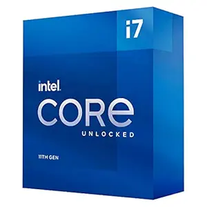 Intel Core i7-11700 Desktop Processor 8 Cores up to 4.9 GHz LGA1200 (Intel 500 Series & Select 400 Series Chipset) 65W