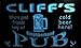 Produktbild pg612-b Cliff's Neighborhood Home Bar Pub Beer Neon Light Sign Barlicht Neonlicht Lichtwerbung