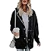Produktbild Hanomes Damen pullover, Frauen Langarm Blazer Open Front Short Cardigan Anzug Jacke Arbeits Büromantel