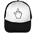 Produktbild Fuck You Mouse Sign Funny Trucker Cap Herren Damen Schwarz weiß Snapback